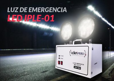 Luz de Emergencia LED IPLE-01 – INTERIOR